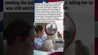 Hawk Visits Widow at Birth