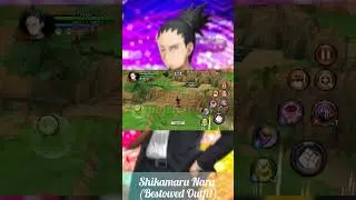 SHIKAMARU NARA (Bestowed Outfit) #nxb #rm #sam #aom #shikamaru #viral #trending #gaming #yt #shorts