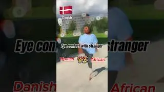 Reaction from strangers #denmark #africa #reaction
