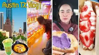 Austin Vlog | Shopping, Ramen, LALALAND MATCHA!
