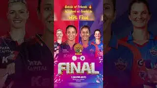 Battle of Friends 😎 #cricket #wpl #rcb #delhicapitals #womencricket #women #sports #india #ipl