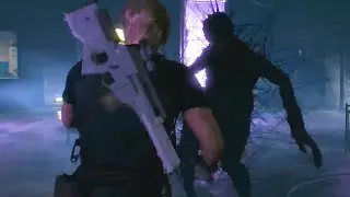 INSANE Knife Parry on Iron Maiden Regenerator Death Implosion (Resident Evil 4 Remake)