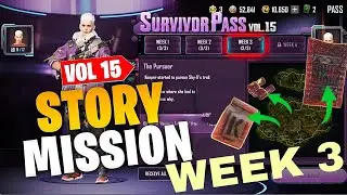 New State Mobile| Week 3 Story Mission Survivor Pass Vol.15