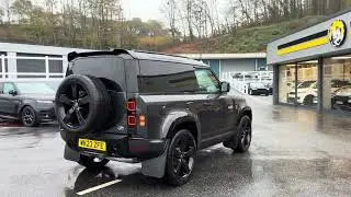 Land Rover Defender 90 Hardtop Commercial D250 SE Wide Arch Carpathian Grey for sale Castle Motors