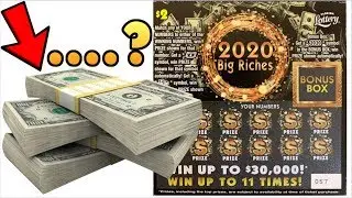 HOW MUCH DID WE WIN .... 💰 2020 BIG RICHES SCRATCH OFF TICKET SESSION