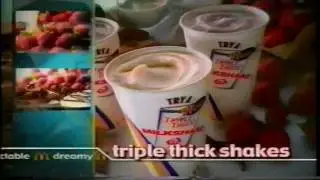 McDonald's Triple Thick Shakes