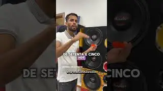 corte de frequ&ecirc;ncia para alto-falante woofer trabalhar sem m&eacute;dio grave #caixadesom #dicas