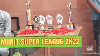 MIMIT super league 2K22  Engineers k vlog