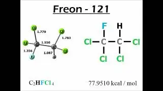 CFC's and ozone depletion: a theoretical analysis of some one- and two-carbon CFC's