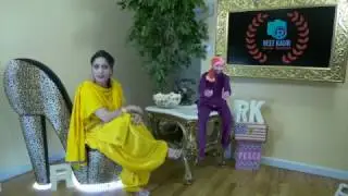 KEJRIWAL SUPPORTER WITH REET KAUR