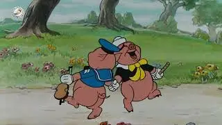 Three Little Pigs | The Big Bad Wolf passes by and plans to eat them up.