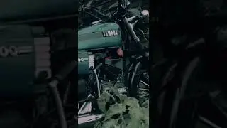 Rx 100 #2stroke #rx100 #vintagebike #yamaha #twostroke #insta  #shorts #short #rider
