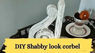 Shabby shelf corbel.