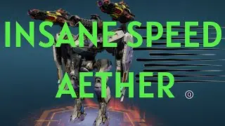 SUPER SPEED AETHER WITH EVERY PILOT SPEED SKILL WAR ROBOTS TEST SERVER!!!