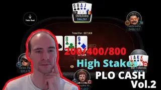 High Stakes PLO 200/400/800 Ben Tollerene, Matt Kirk, Trueteller, James Park, Ronny Kaiser...Vol.2