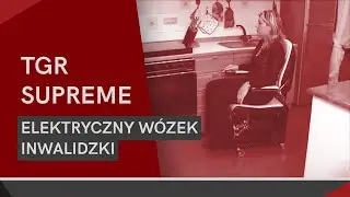 Elektryczny wózek inwalidzki pokojowy z windą SUPREMA TGR