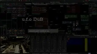 u f o DuB / dubtechno live / Librazik / Bespoke synth / Ardour / Carla / Cardinal
