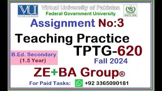 TPTG620 Assignment 3 Solution Fall 2024 By ZE+BA Group || TPTG620 Assignment 3 Fall 2024