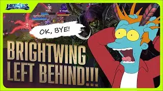 Brightwing left behind!!! | HotS Funny Clips