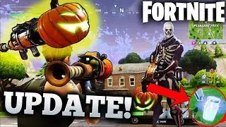 PUMPKIN LAUNCHER!! (Fortnite battle royale gameplay)