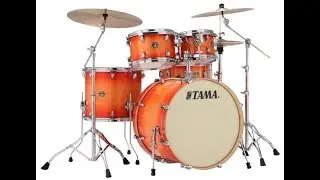 Tama Superstar Classic (5pc shell pack) in Tangerine Lacquer