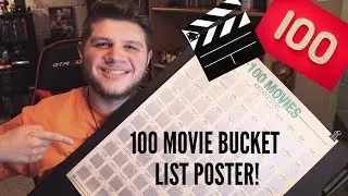 100 Movie Bucket List Poster Start!