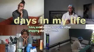 DIML : 7day fast from Social media, financial counselor ?, life after stepping down at work 😮&zwj;💨
