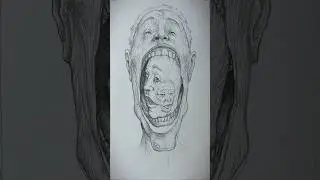 How To Draw A Realistic Face! #drawing #foryou #shorts