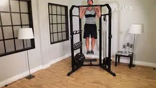 Marcy SM 3551 Power Cage Home Gym System