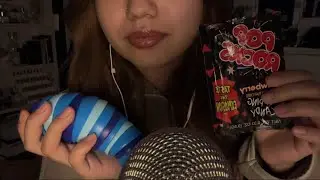 ASMR Testing Out My New Mic ‧₊ ᵎᵎ 🍒 (Whisper Ramble & Assorted Triggers)