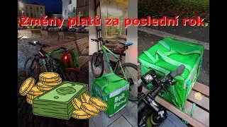 Vývoj platů u Bolt foodu za poslední rok. Dostáváme víc?