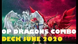 Yu-Gi-Oh! OP Dragons Combo Turbo DECK June 2020 Master Rule 2020 1,2 cards combo Gameplay & Decklist