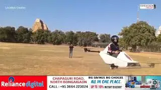 Medansh Trivedi, a Class 12 student has developed a single-seater drone capable of flying humans