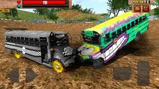 School Bus Demolition Derby (by Destruction Crew) Android Gameplay [HD]