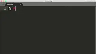 Python - Factorial in 5 lines