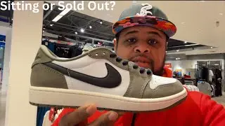 Sitting Or Sold Out? Air Jordan 1 Low Medium Olive Vlog. 
