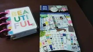 The Happy Planner: Happy Illustrations Sticker Book / Flipthrough