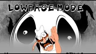 Pizza Tower United's Lowface Mode is kinda terrifying.