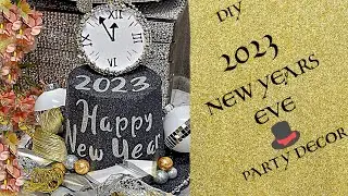 DIY ROOM DECOR! NEW YEAR'S EVE 2023 PARTY DECOR