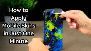 How to Apply Mobile Skins in Just One Minute | Custom Layers | Best Mobile Skins in India |