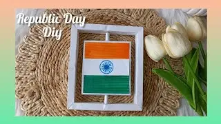 Beautiful Republic Day craft for desk🇮🇳🥳#diy #craft #love #trendingvideo @TPCreations-xt4yp