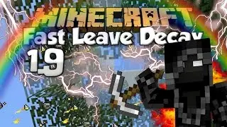 Minecraft Mod 1.9 - MOD SUPER UTIL Minecraft 1.9 - Fastleafdecay Mod 1.9 -  Review Espa&ntilde;ol
