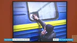 Pau: Les photos d'Ukraine d'Eric Bouvet expos&eacute;es au Parvis