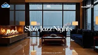 Slow Jazz Nights | Deep Calm for Focus, Study & Late Hours 🌙