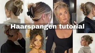 So benutzt du deine Haarspange richtig | Tutorial, Tipps, 3 einfache Frisuren 