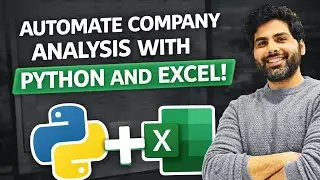 Effortless Financial Analysis: Python, Excel Macros, and Real Company Data