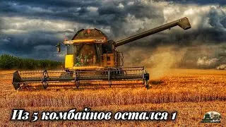 Уборка пшеницы 2023 в самом разгаре!Комбайн New Holland CX 8090