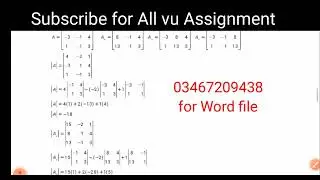 STA100 Assignment No1. 100% correct Solution Word File | Vu STA100