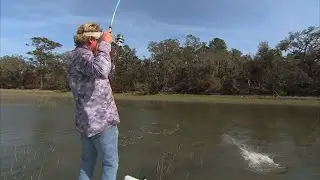 Redfish Tarpon Trout and Red Snapper Fishing with a Wounded Warrior