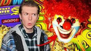 Playing Only The WEIRDEST Games In This Arcade! *GONE WRONG*